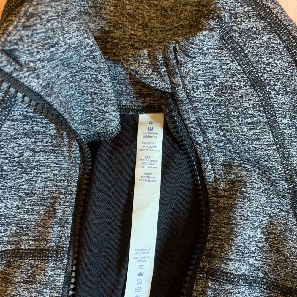 Lululemon Define Jacket In Grey - Picture 3 of 3